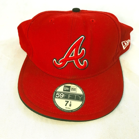 braves baseball hat